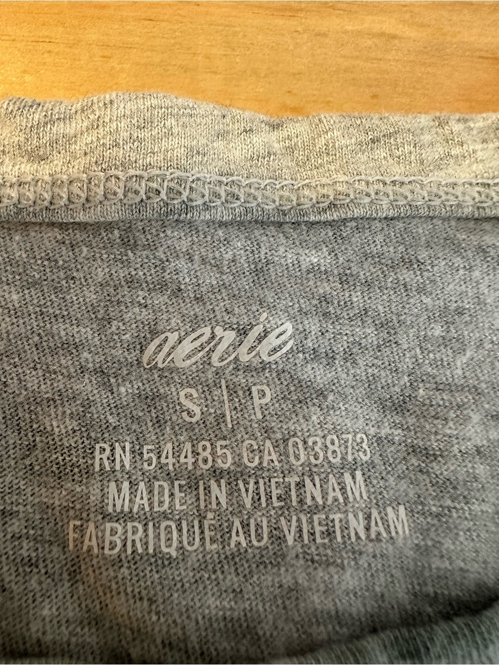 Aerie oversized camo crew neck tee size small - Picture 3 of 6
